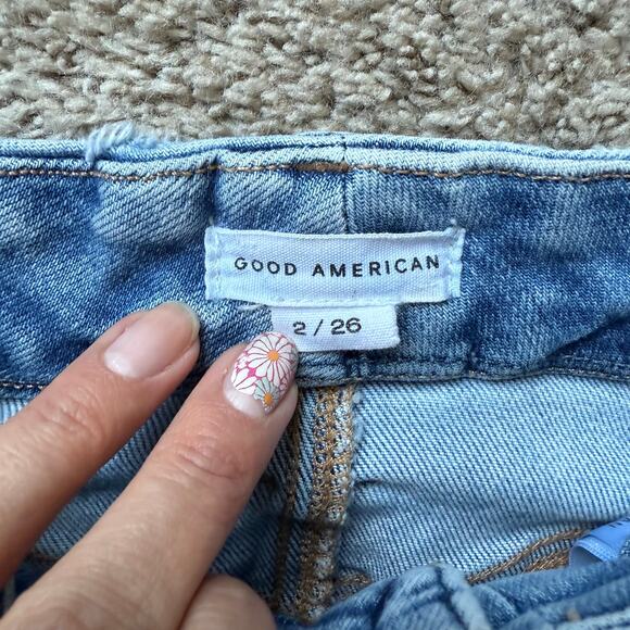 Good American Good Curve Straight Jeans MSRP size 2/26 - Picture 4 of 7